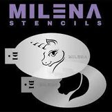 Milena Stencils  width=