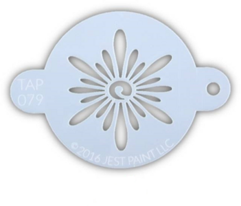 TAP Stencil Ornate Sun 079 www.sminkies.com/shop