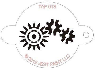 TAP Stencil Robotic Gears 013 www.sminkies.com/shop