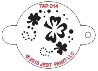Shamrock TAP Stencil 014 www.sminkies.com/shop