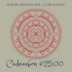 Cadeaubon25_www.sminkies.com/shop.