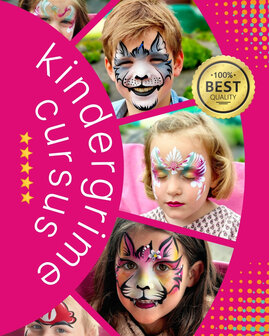 Cursus kindergrime | basis opleiding 1 | 19:30-22:30 | start 30 juli april 2025