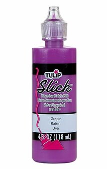Slick Grape Tulip Dimensionale Fabric Paint gem clusteren, www.sminkies.com/shop