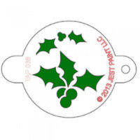 TAP Stencil Holly leaf and berries