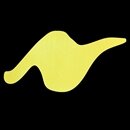 Glow In The Dark Yellow Tulip Dimensionale Fabric Paint gem clusteren, www.sminkies.com/shop