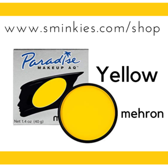 Mehron Paradise Makeup AQ Basics - Yellow