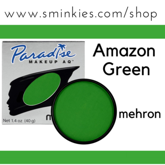 Mehron Paradise Makeup AQ Tropical - Amazon Green