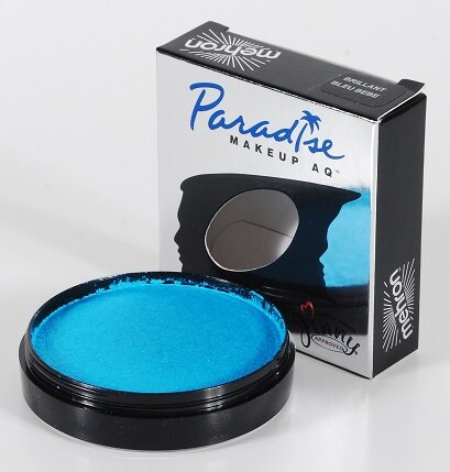 Mehron Paradise Makeup AQ Brillant - Blue BeBe
