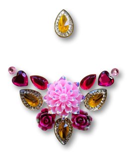 Strass Resin diamond Gold