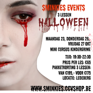 Halloween | Mini Cursus | 3 Lessen | 23, 26, 27 oktober 2023 Halloween | Mini Cursus | 3 Lessen | 23, 26, 27 oktober 2023