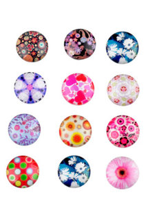 Cabochon Mix Multi Color 14mm Cabochon Mix Multi Color 14mm
