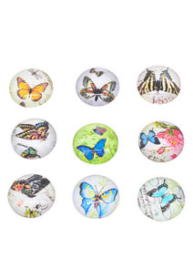 Cabochon Mix Vlinders 16mm Cabochon Mix Vlinders 16mm