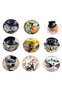 Cabochon Mix Steampunk 18mm Cabochon Mix Steampunk 18mm