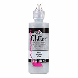 Tulip Glitter - Silver 118 ml Tulip Glitter - Silver 118 ml