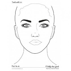 Practice Board - Frontal Face Practice Board - Frontal Face