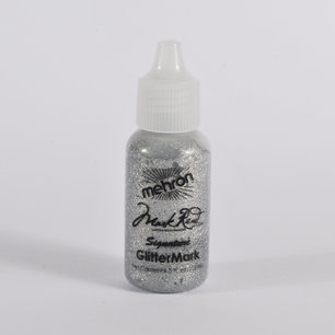 Mehron GlitterMark Silver 15 ml