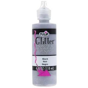 Tulip Glitter - Black 118 ml Tulip Glitter - Black 118 ml